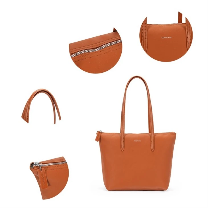 Simple Tote Bag With Zipper factory