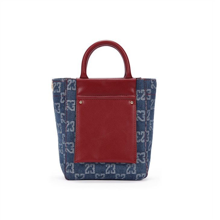 The Monogram Denim Large Tote